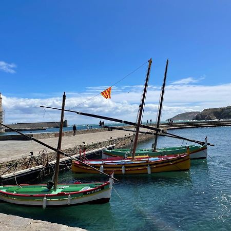 شقة Charmant T2 Duplex Climatise Avec Terrasse, A Deux Pas De La Plage Du Port D'Avall, Collioure - Fr-1-309-233 المظهر الخارجي الصورة