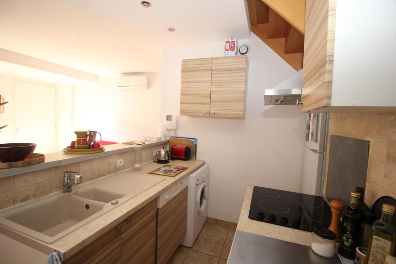 شقة Charmant T2 Duplex Climatise Avec Terrasse, A Deux Pas De La Plage Du Port D'Avall, Collioure - Fr-1-309-233 المظهر الخارجي الصورة